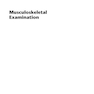 دانلود کتاب Musculoskeletal Examination