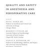 دانلود کتاب Quality and Safety in Anesthesia and Perioperative Care