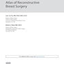 دانلود کتاب  Atlas of Reconstructive Breast Surgery 1st Edition 2020  اطلس جراحی ... 