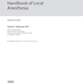 دانلود کتاب Handbook of Local Anesthesia 7th ed. Edition 2020 کتاب راهنمای بی حس ... 