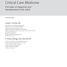 دانلود کتاب Critical Care Medicine, 5th Edition2019 پزشکی مراقبت های ویژه