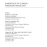 دانلود کتاب Essentials of Clinical Radiation Oncology, 1st Edition2017 ملزومات ا ... 