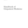 دانلود کتاب Handbook of Outpatient Medicine, 1st Edition2018 راهنمای پزشکی سرپای ... 