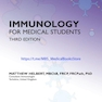 دانلود کتاب Immunology for Medical Students, 3rd Edition2016 ایمونولوژی برای دان ... 