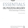 دانلود کتاب Essentials in Piezosurgery, 1st Edition2009 موارد ضروری در جراحی پیز ... 