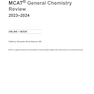 دانلود کتاب MCAT General Chemistry Review 2023-2024