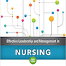 دانلود کتاب Effective Leadership and Management in Nursing