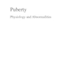دانلود کتاب Puberty: Physiology and Abnormalities 1st ed. 2016 Edition