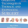 دانلود کتاب Operative Techniques in Thoracic and Esophageal Surgery First Editio ... 