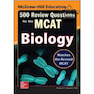 دانلود کتاب McGraw-Hill Education 500 Review Questions for the MCAT: Biology, 2n ... 