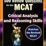 دانلود کتاب McGraw-Hill Education 500 Review Questions for the MCAT: Critical An ... 