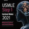 دانلود کتاب USMLE Step 1 Lecture Notes 2021: Behavioral Science and Social Scien ... 