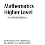 دانلود کتاب Mathematics for the IB Diploma: Higher Level with CD-ROM