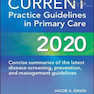 دانلود کتاب CURRENT Practice Guidelines in Primary Care 2020, 18th Edition